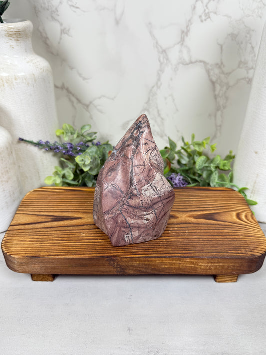Pink Picture Jasper Flame