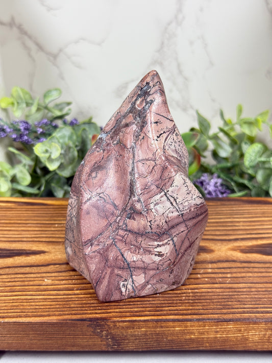 Pink Picture Jasper Flame