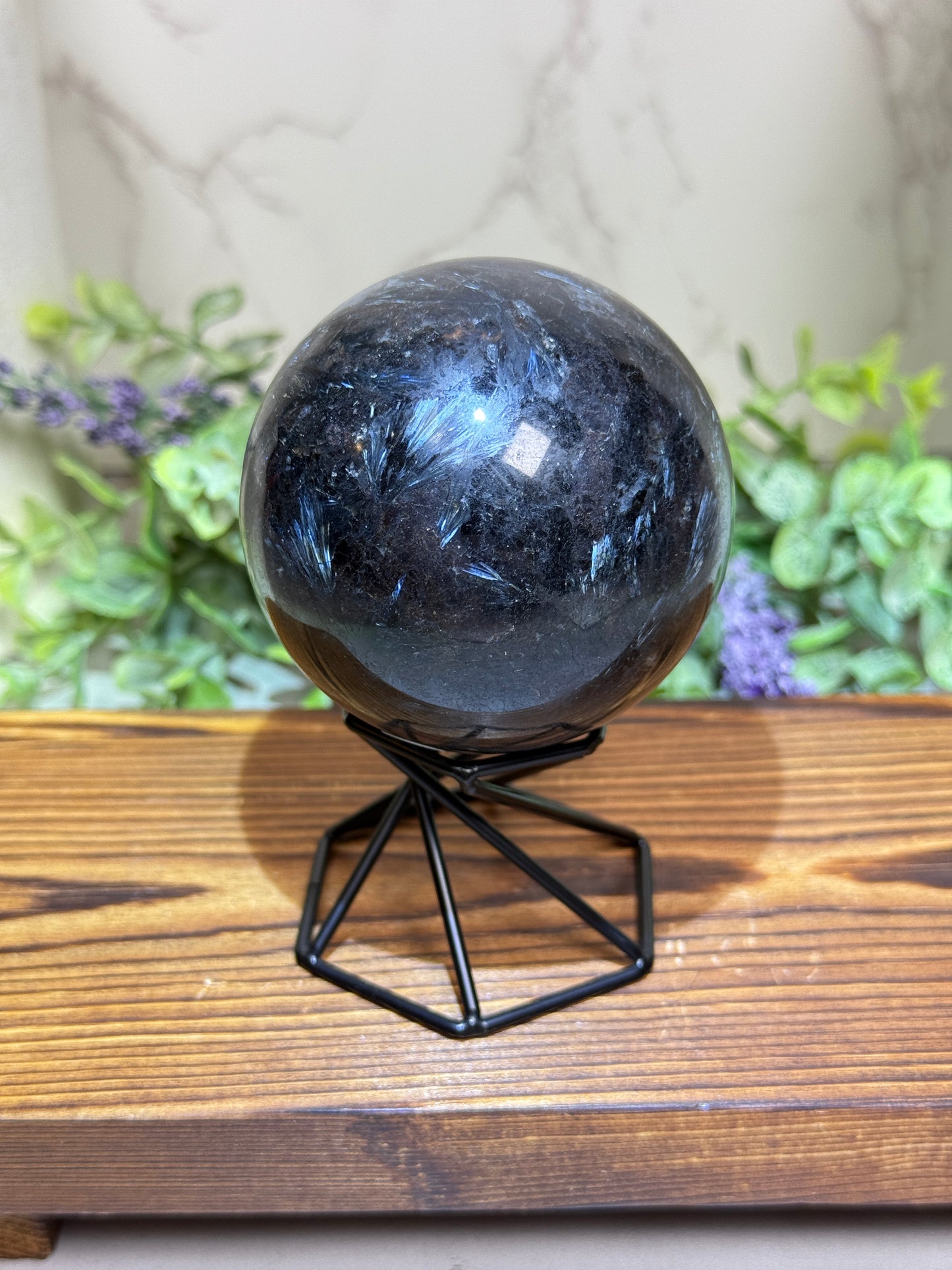 Astrophyllite + Garnet Spheres (Fireworks)