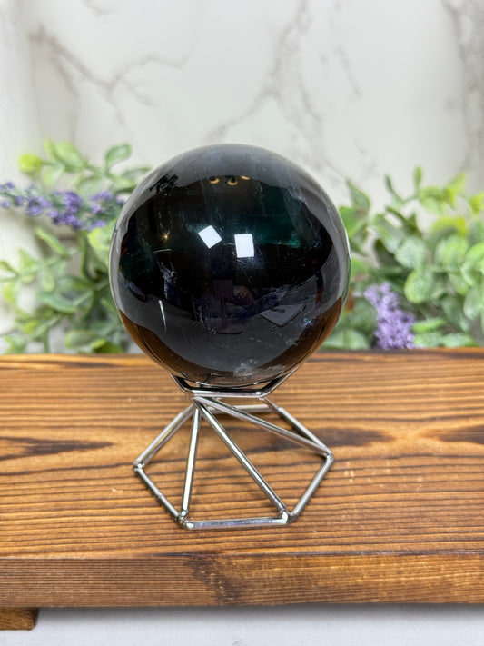 Blue Rose Fluorite Sphere