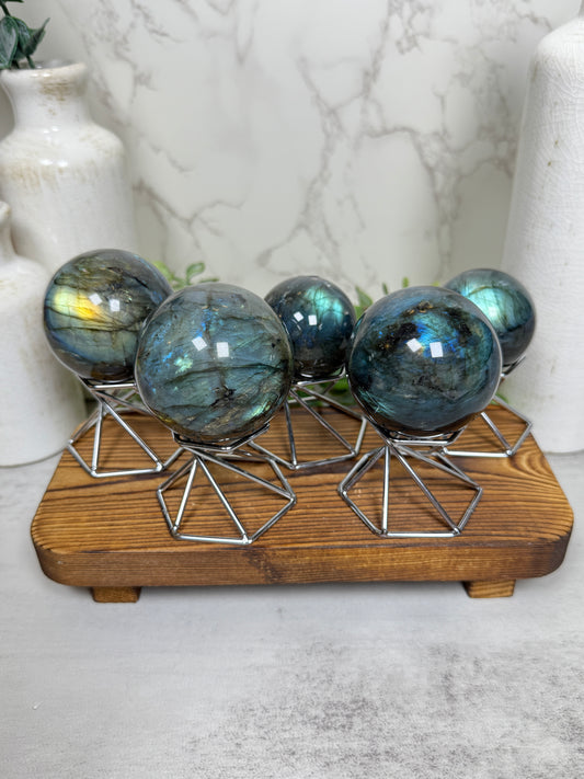 Labradorite Spheres