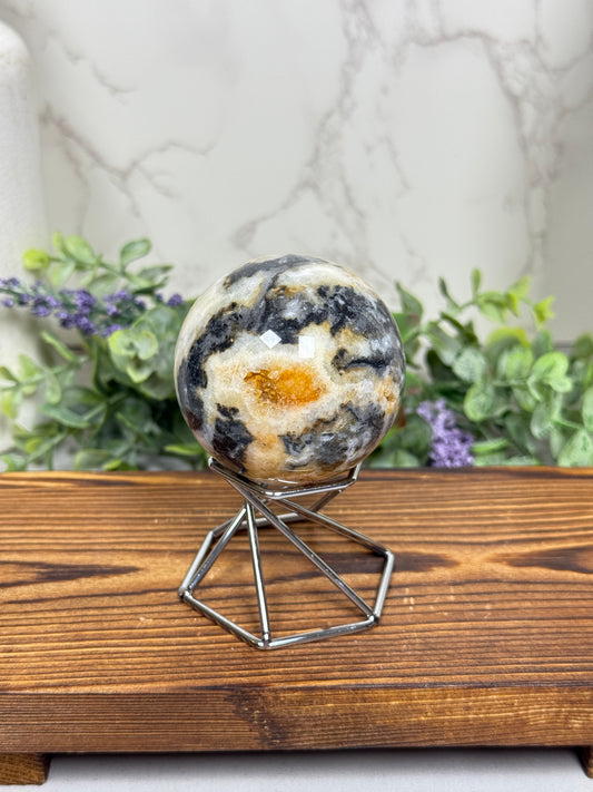 Sphalerite + Quartz Spheres