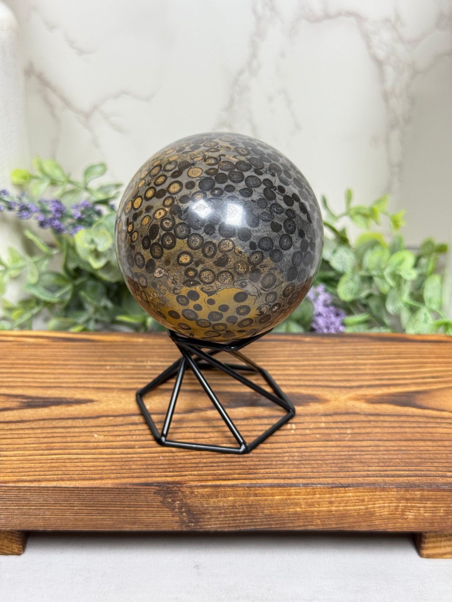 Leopard Jasper Spheres