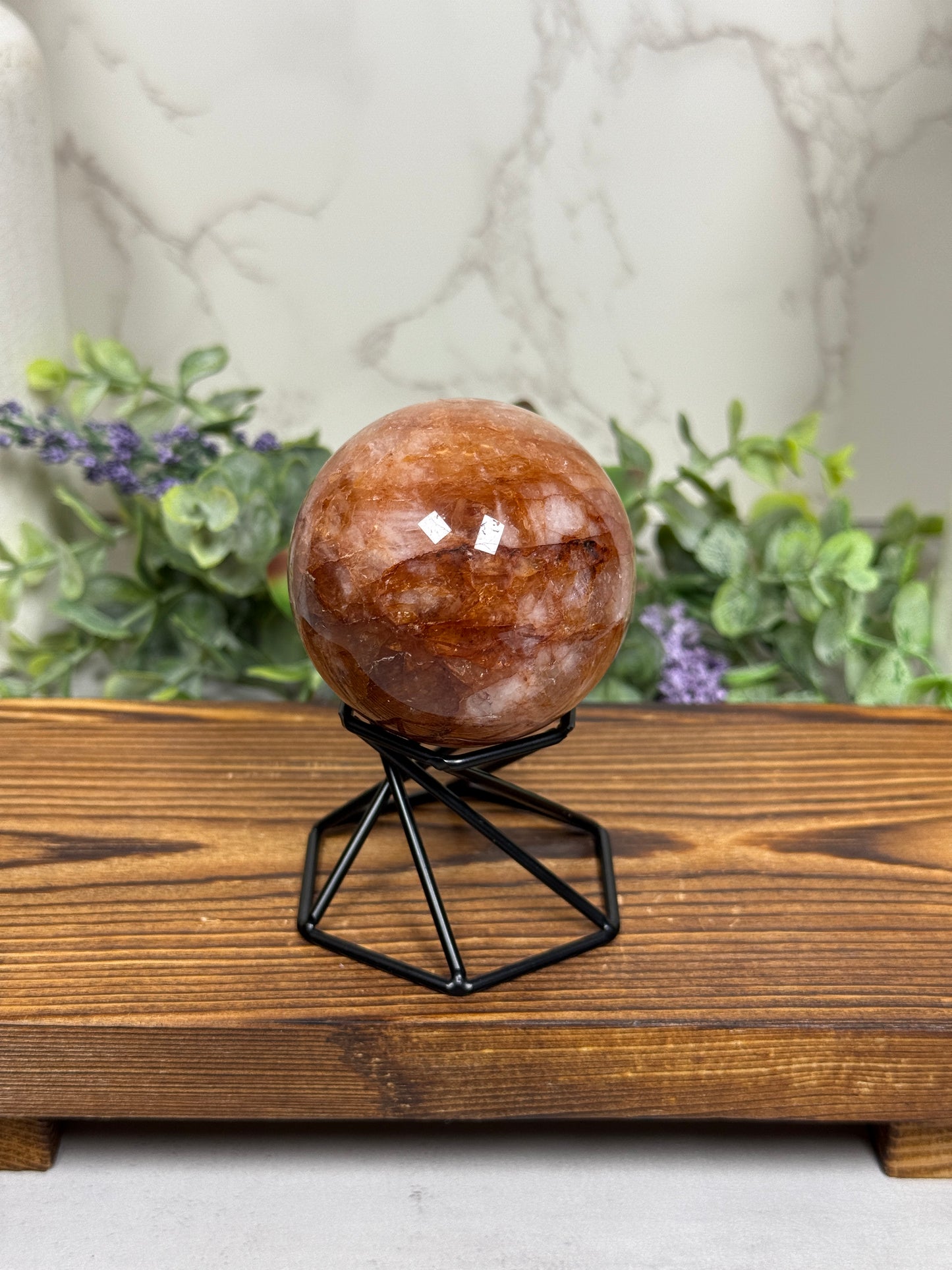Fire Quartz + Golden Healer Spheres