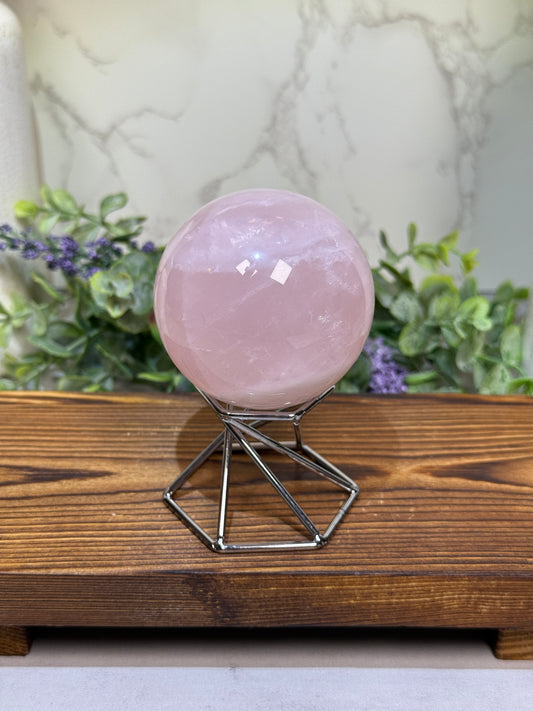 Rose Quartz Spheres