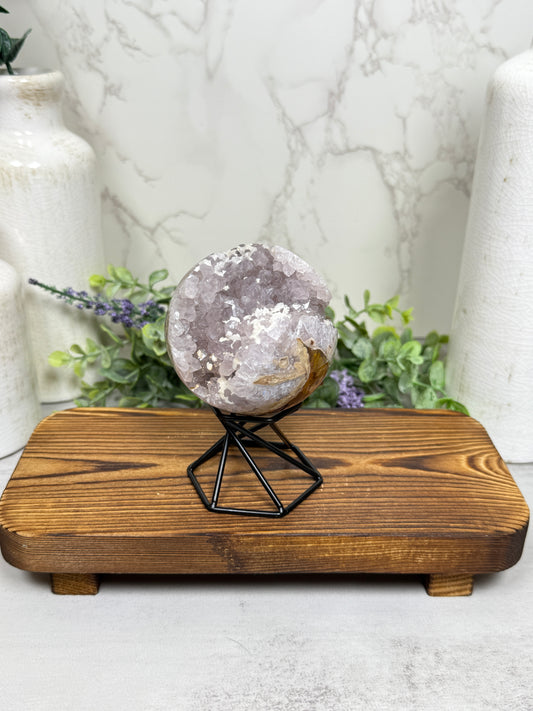 Pink Amethyst Sphere from Indonesia