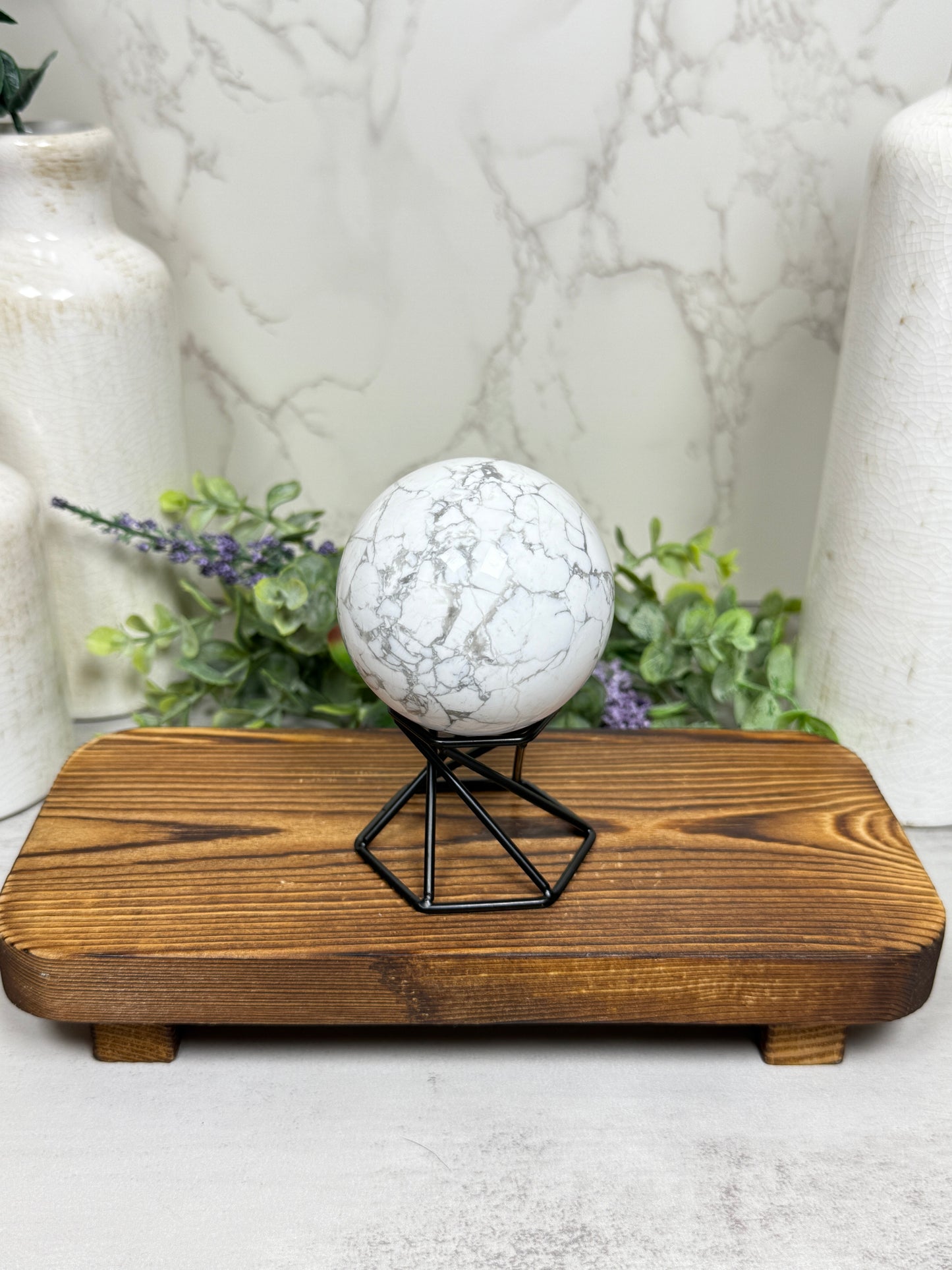 Howlite Sphere