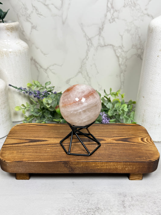 Quartz + Fire Sphere