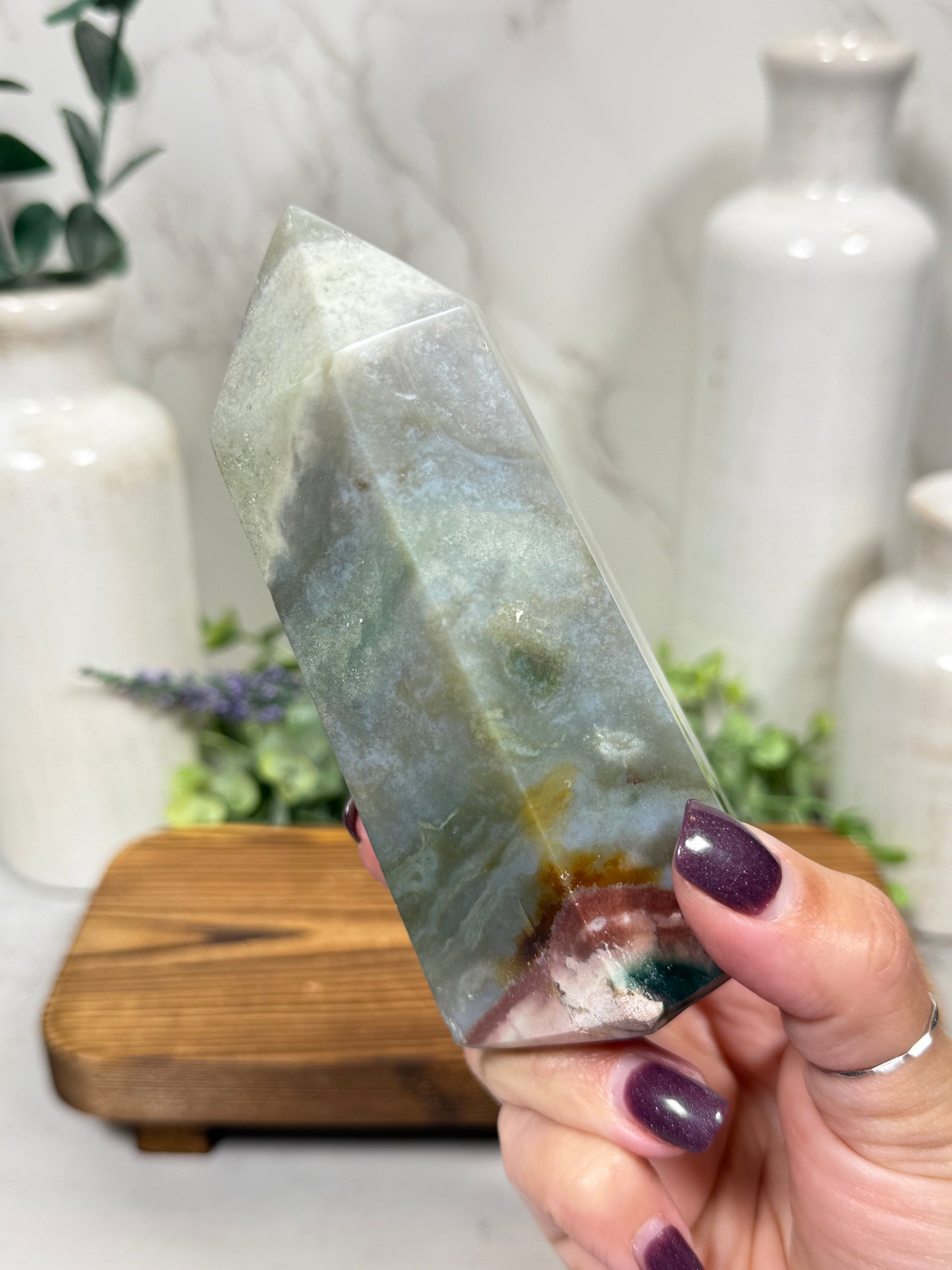 Green Ocean Jasper Tower