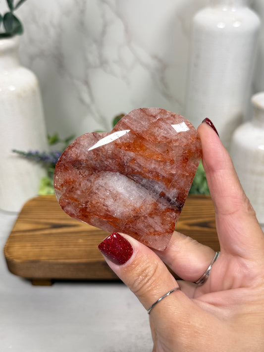 Fire Quartz Hearts - You Pick