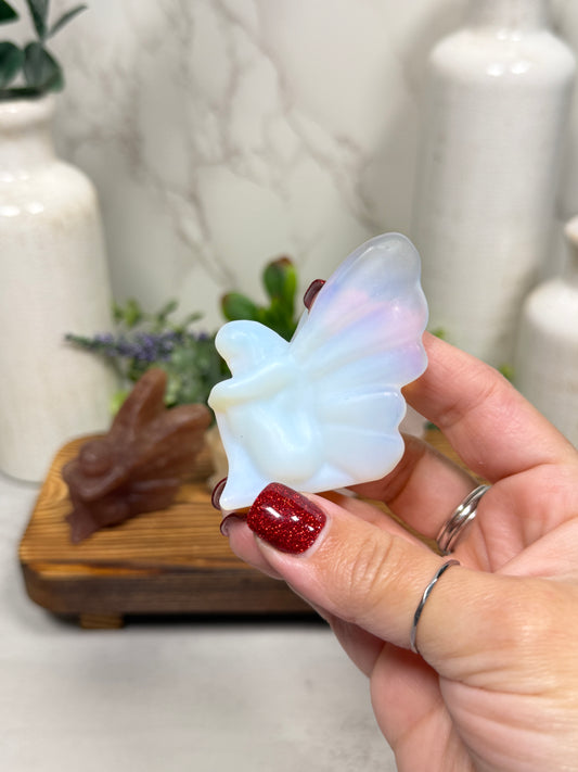 Garden Fairy Carving