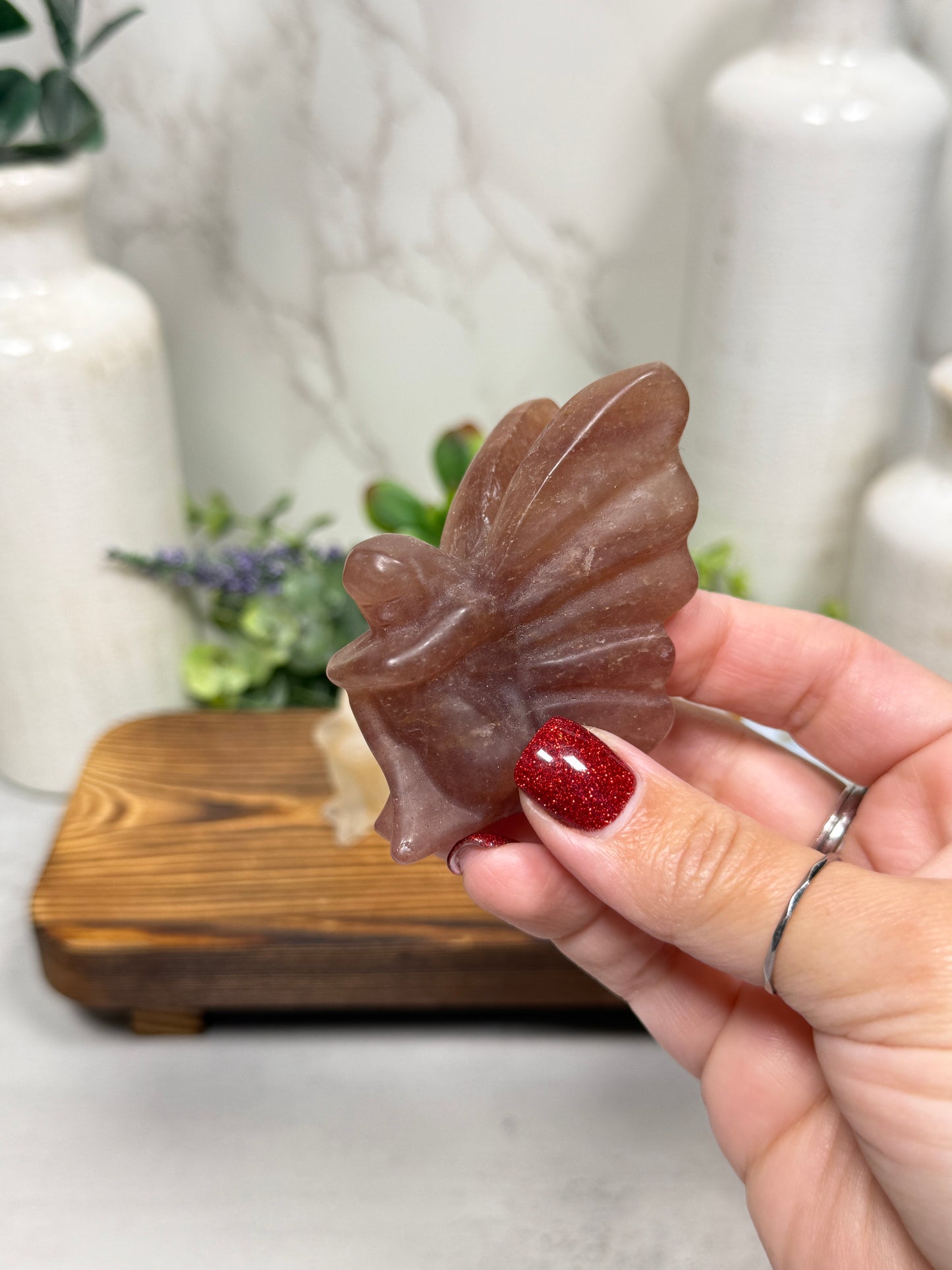 Garden Fairy Carving