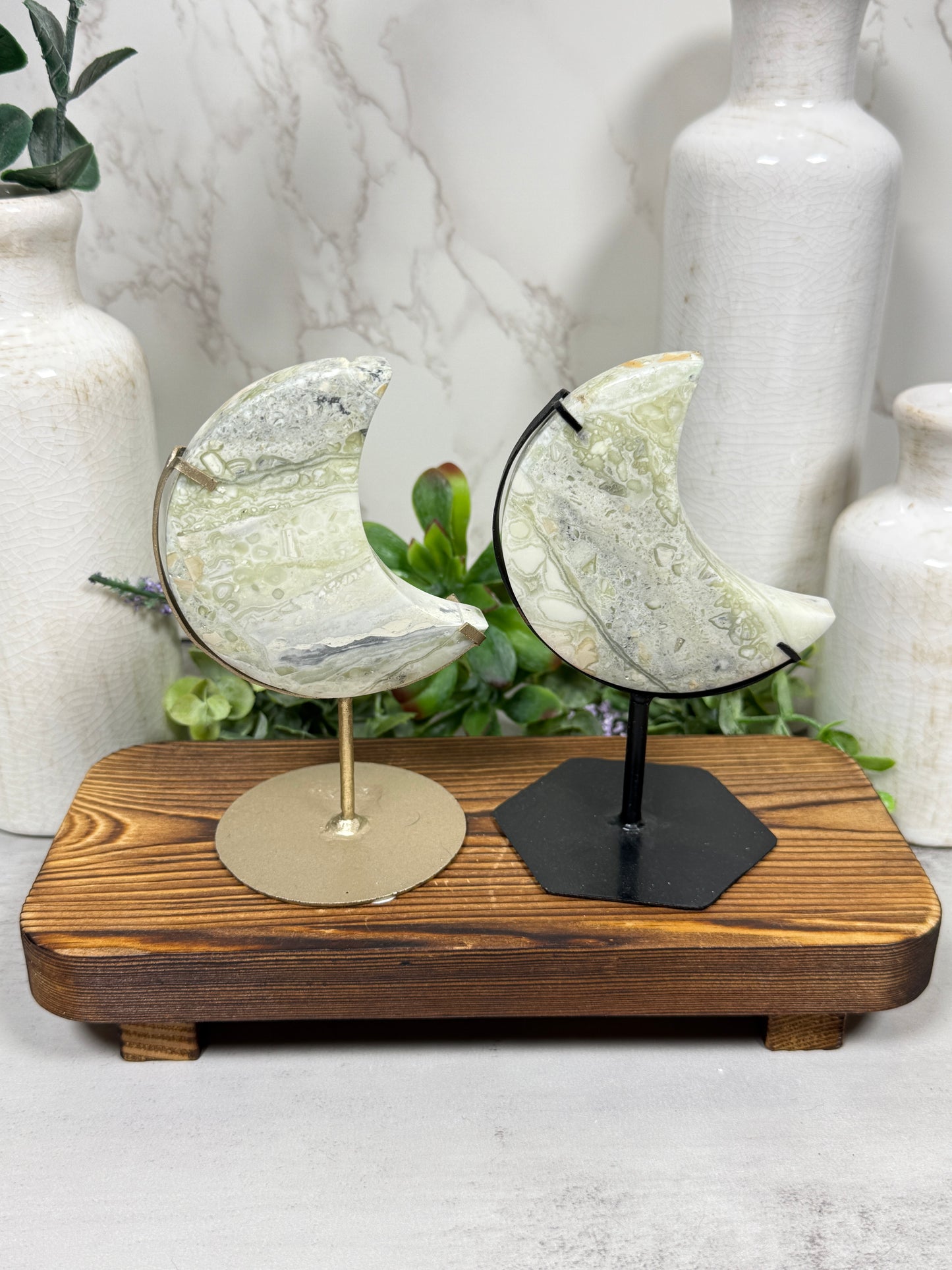 Green Maligano Jasper Lunas | Moons from Indonesia