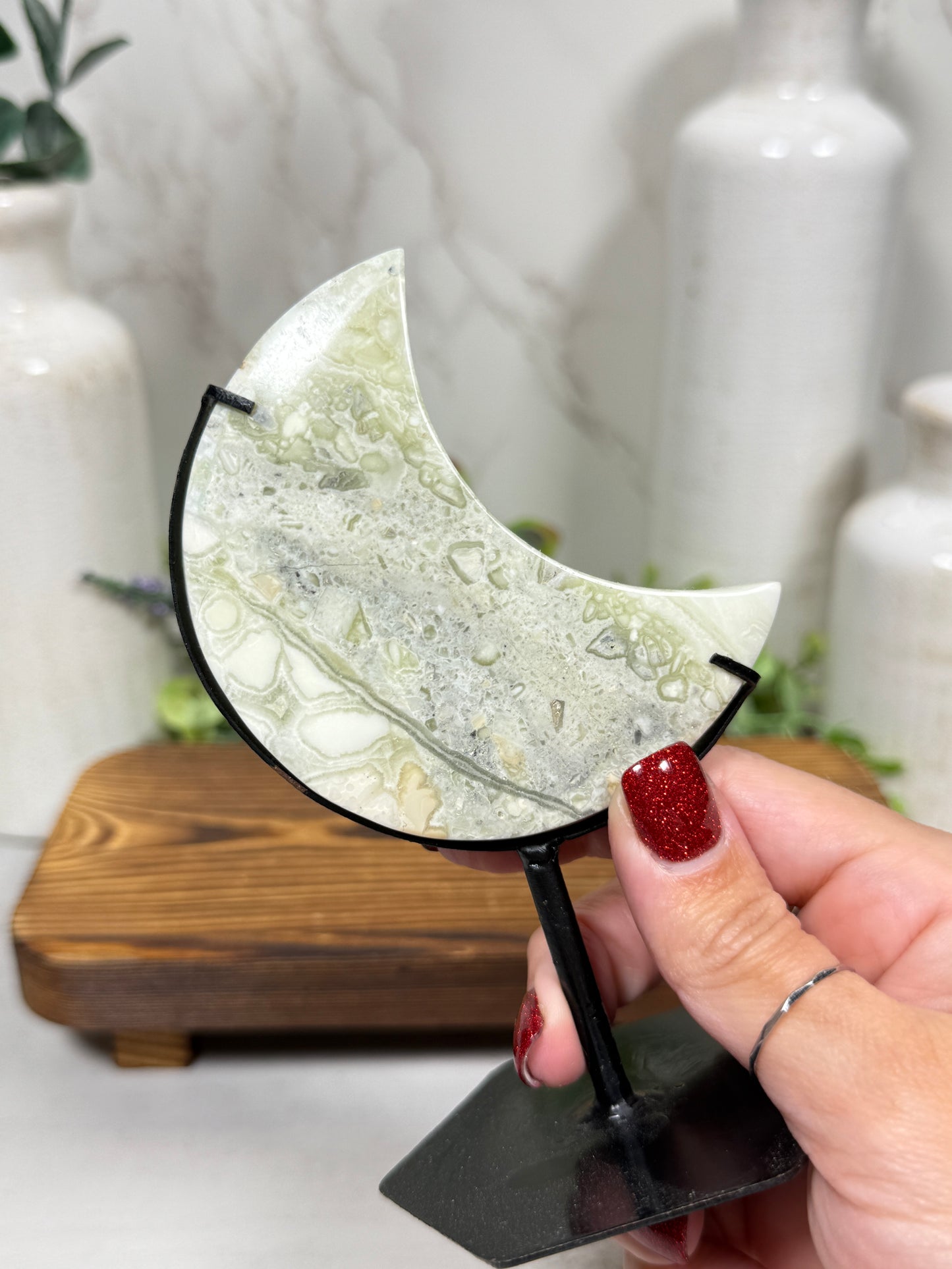 Green Maligano Jasper Lunas | Moons from Indonesia