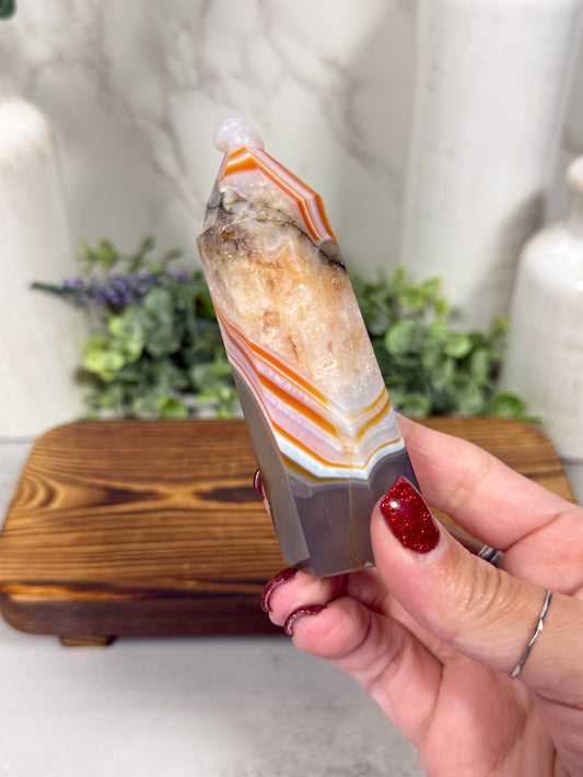 Carnelian Agate Towers - B/C