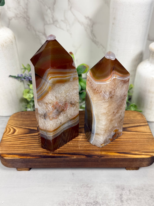 Carnelian Agate Towers - D/E