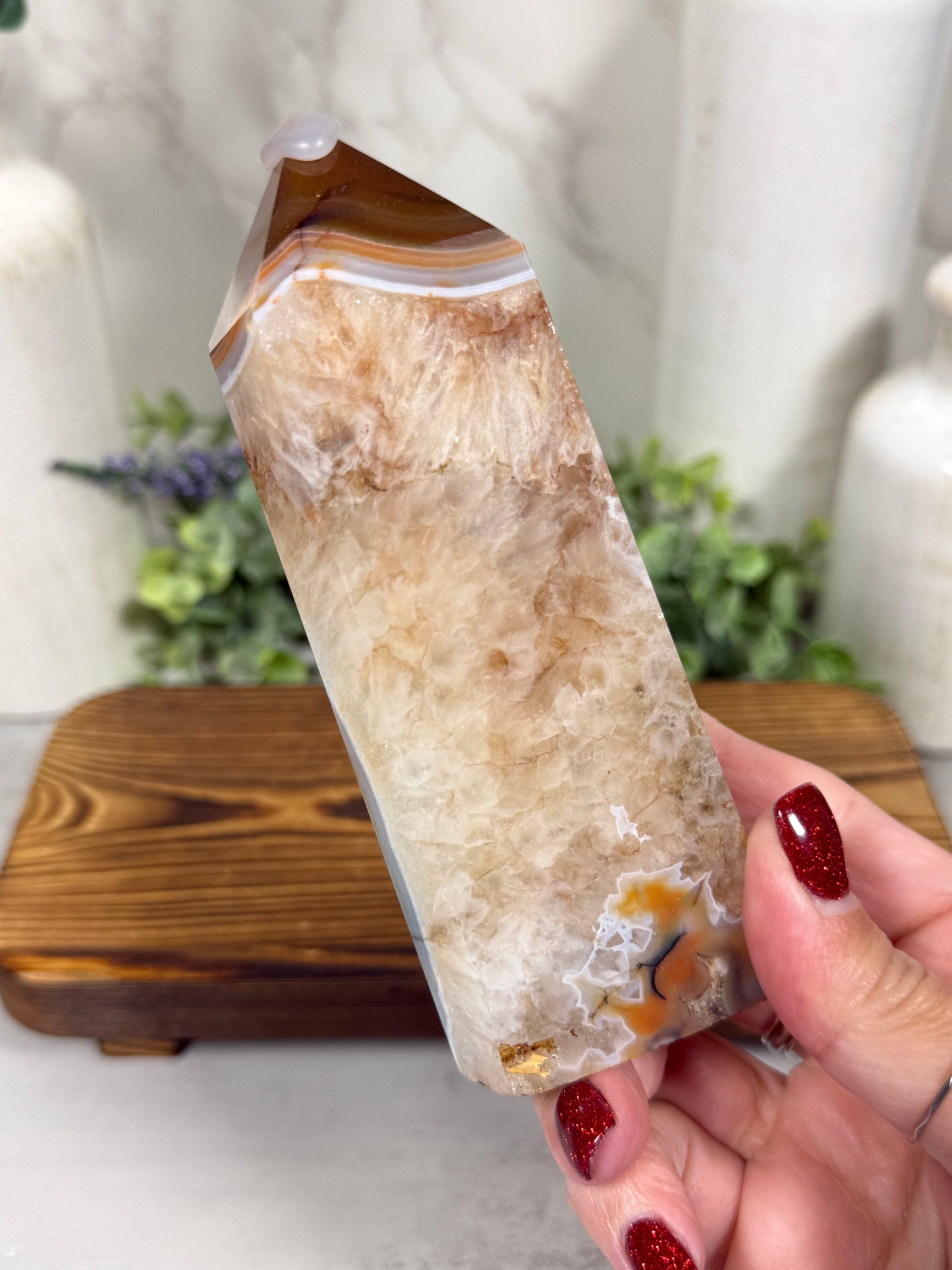 Carnelian Agate Towers - D/E