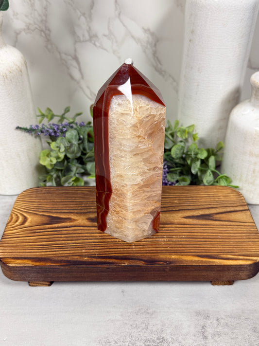 Carnelian Agate Tower - F