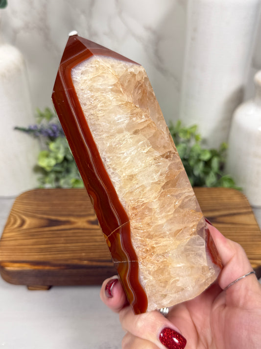 Carnelian Agate Tower - F