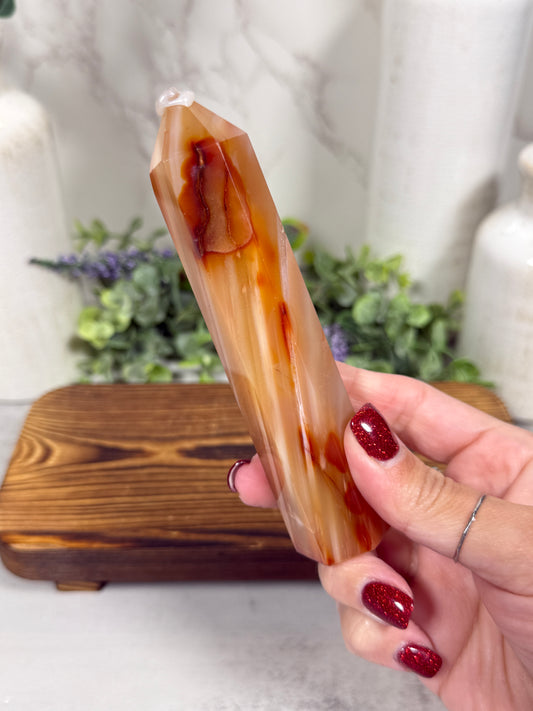 Carnelian Agate Tower - G