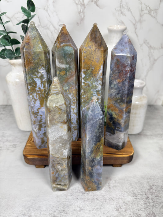 Four Season Moss Jasper Towers - You Pick