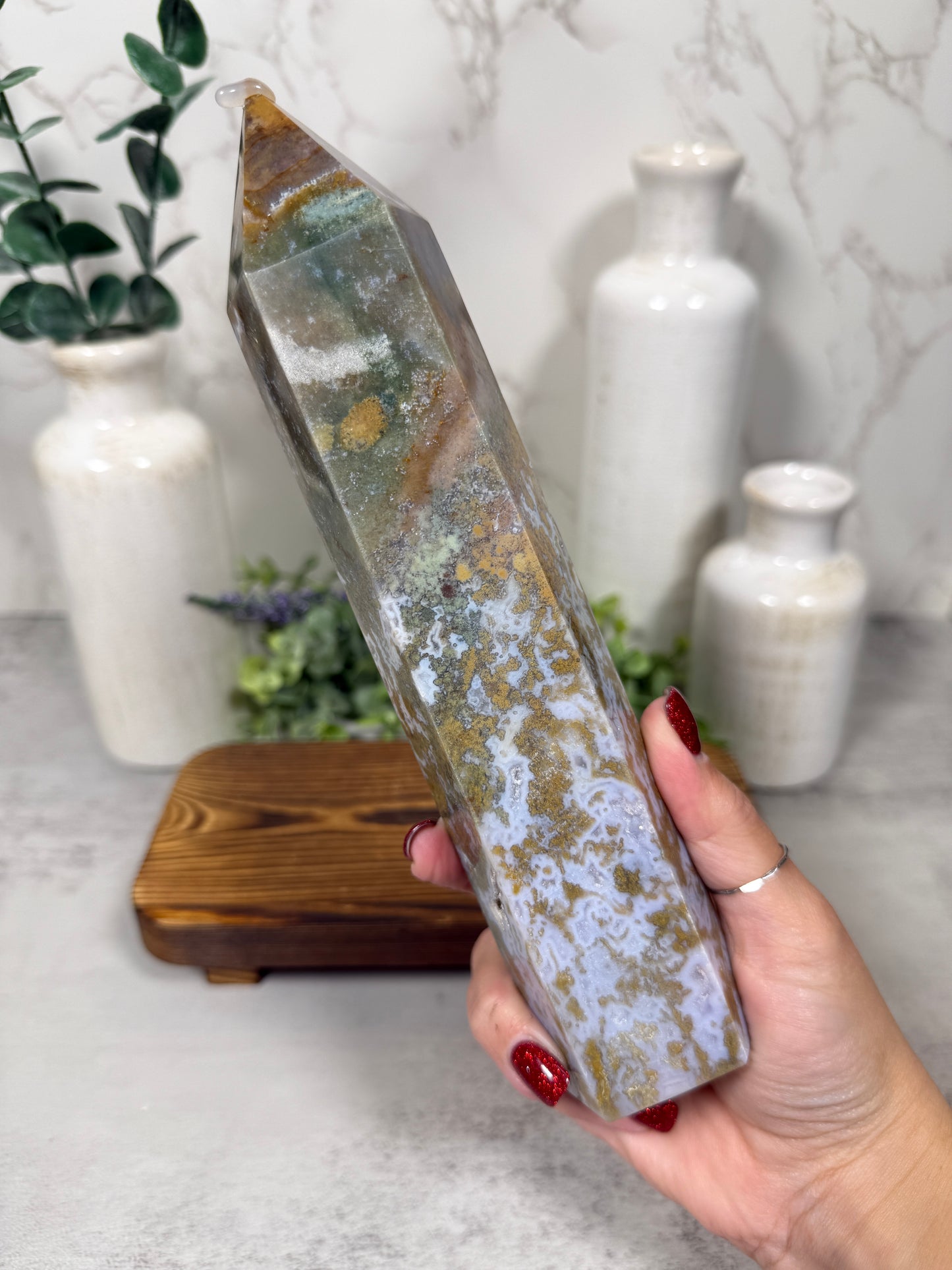 Four Season Moss Jasper Towers - You Pick