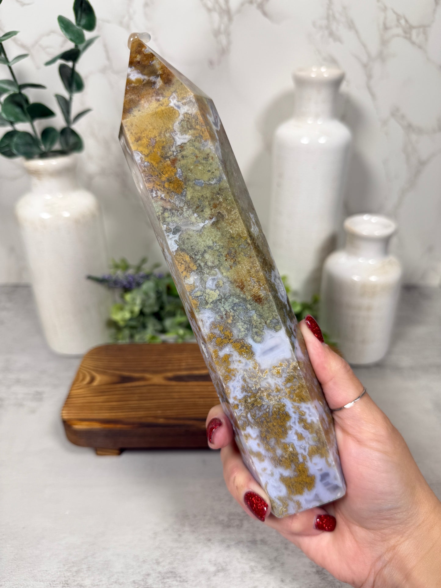 Four Season Moss Jasper Towers - You Pick