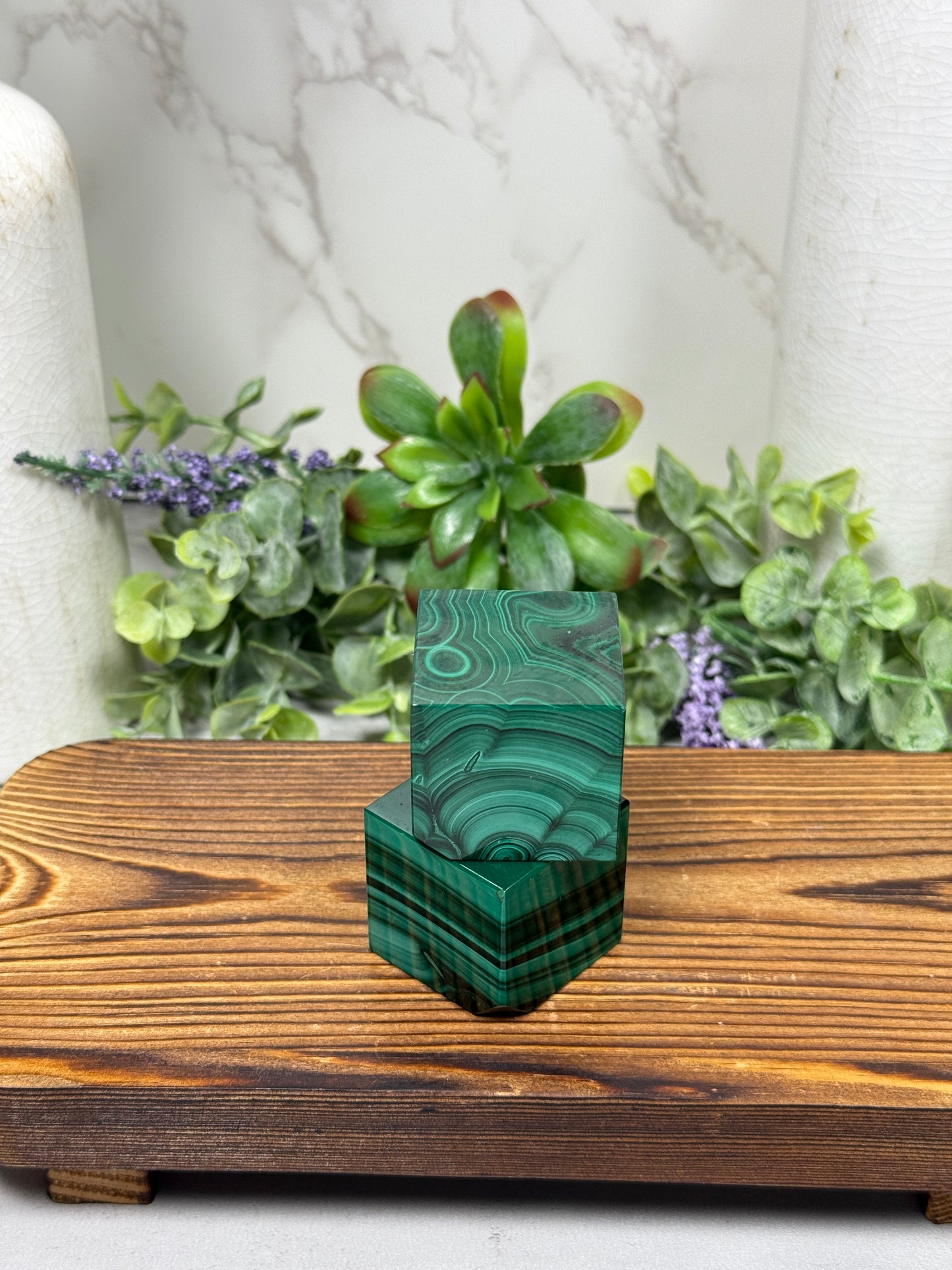 Malachite Cubes