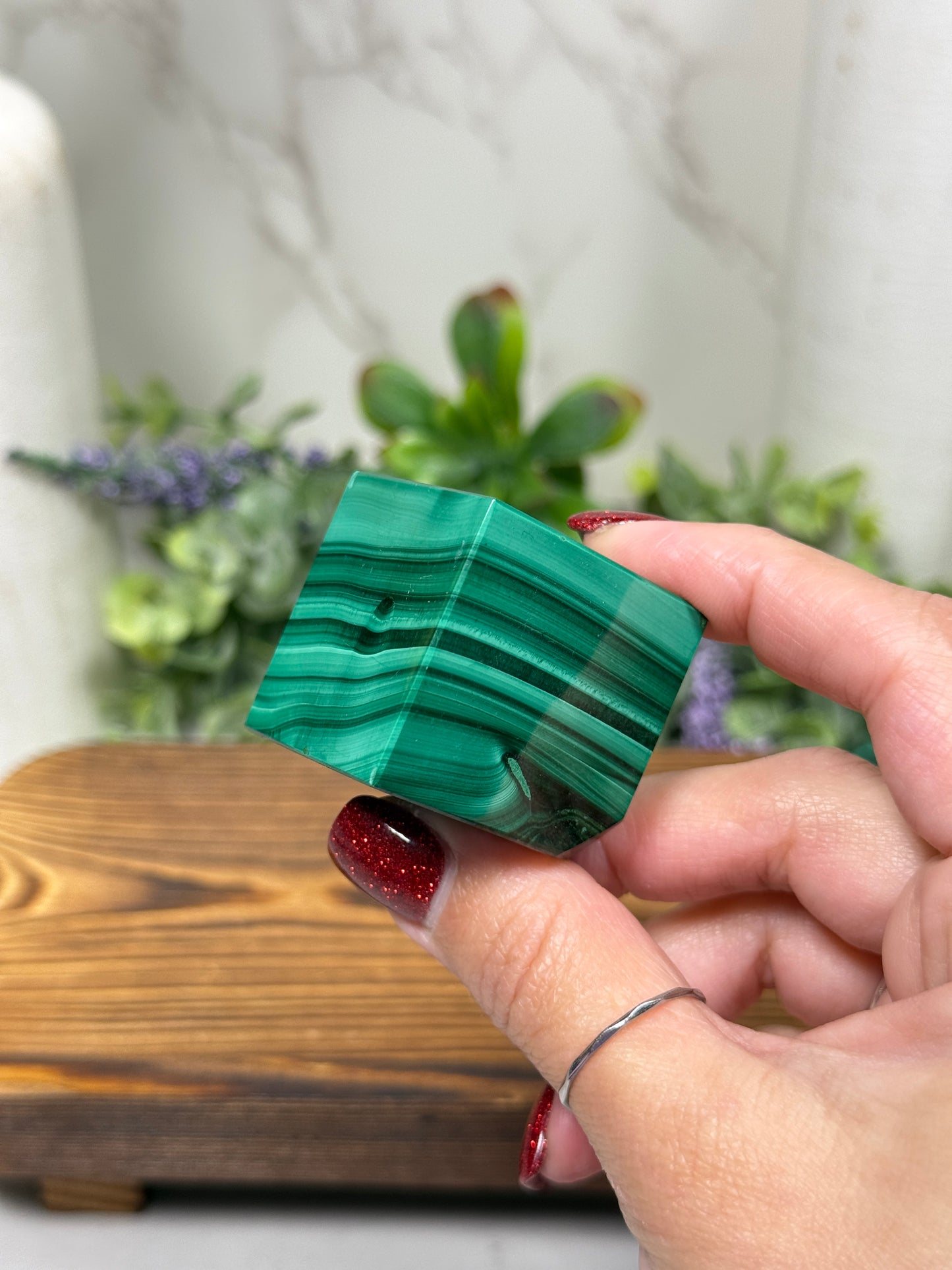 Malachite Cubes