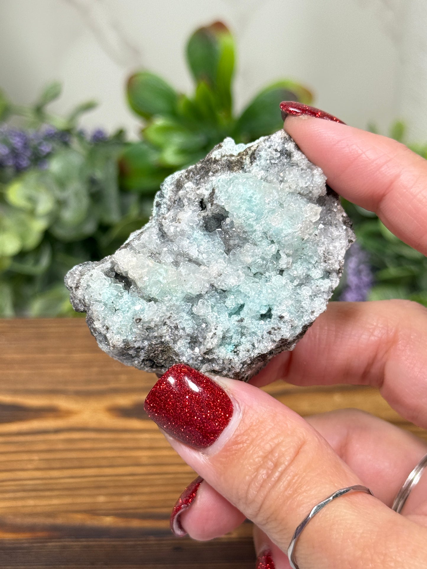 Blue Aragonite from Chihuahua, Mexico - You Pick