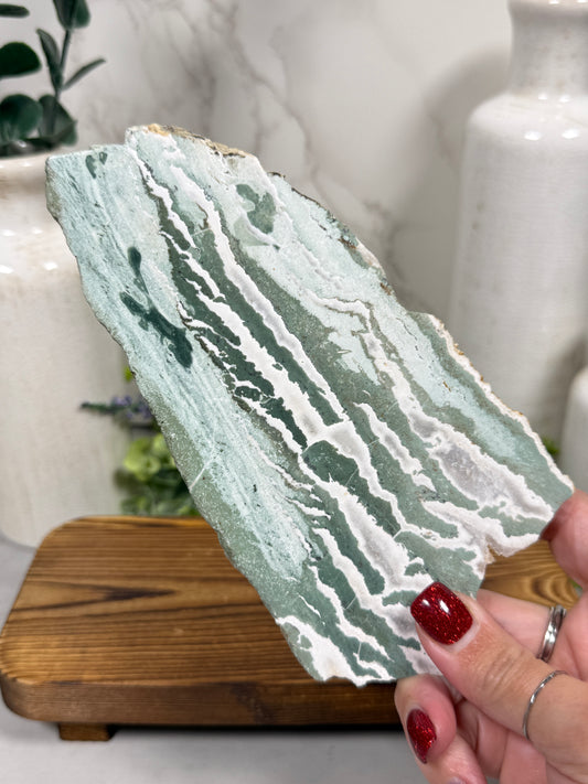 Green Grass Jasper Slabs