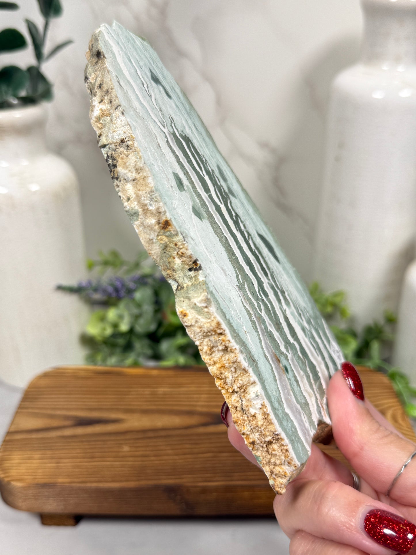Green Grass Jasper Slabs