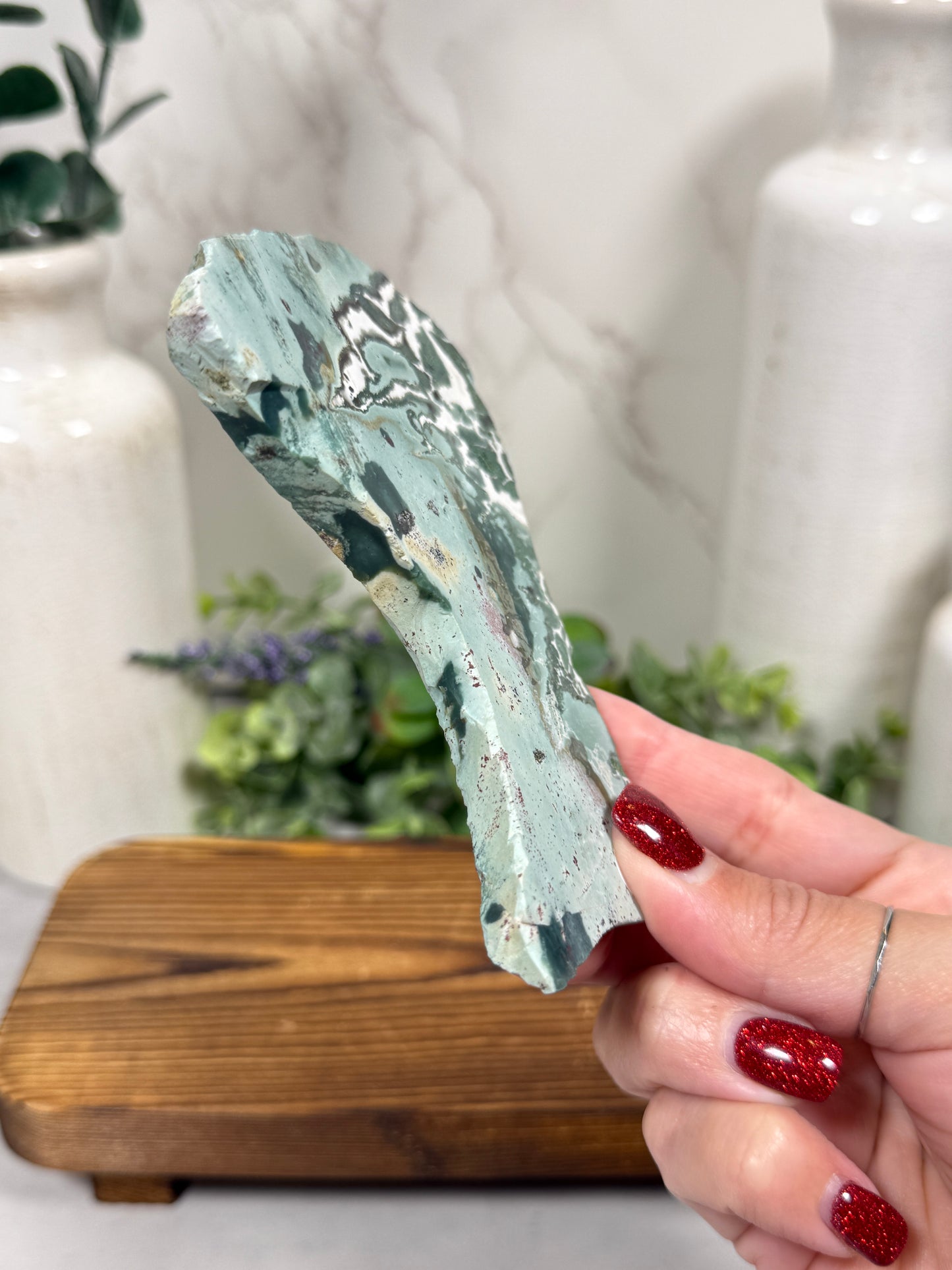 Green Grass Jasper Slabs