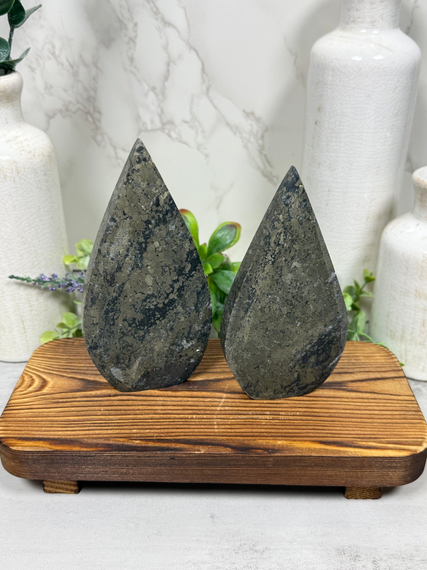 Pyrite Teardrops
