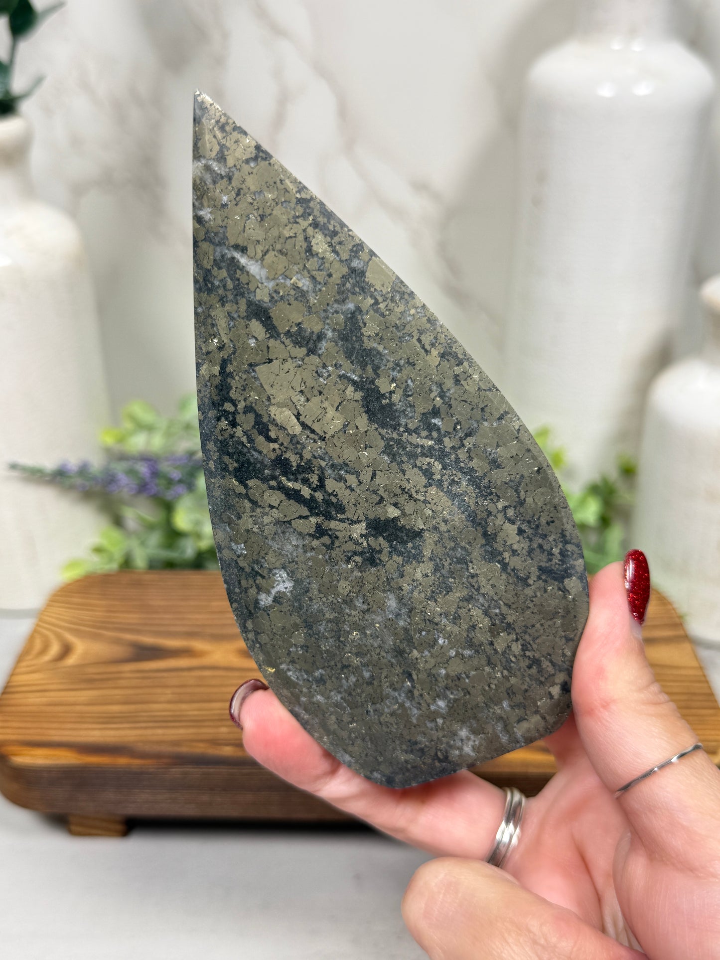 Pyrite Teardrops