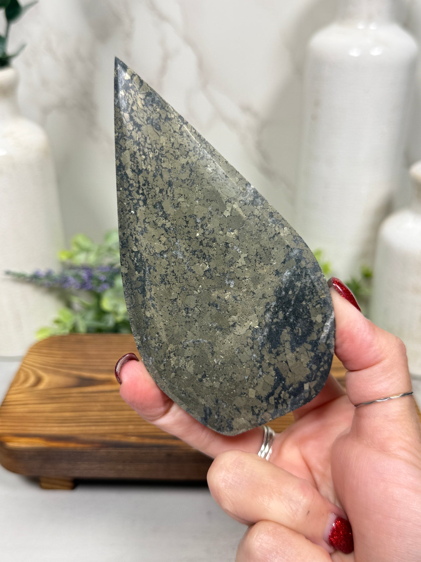Pyrite Teardrops