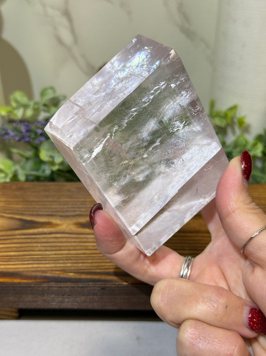 Lavender Calcite from Madagascar - A