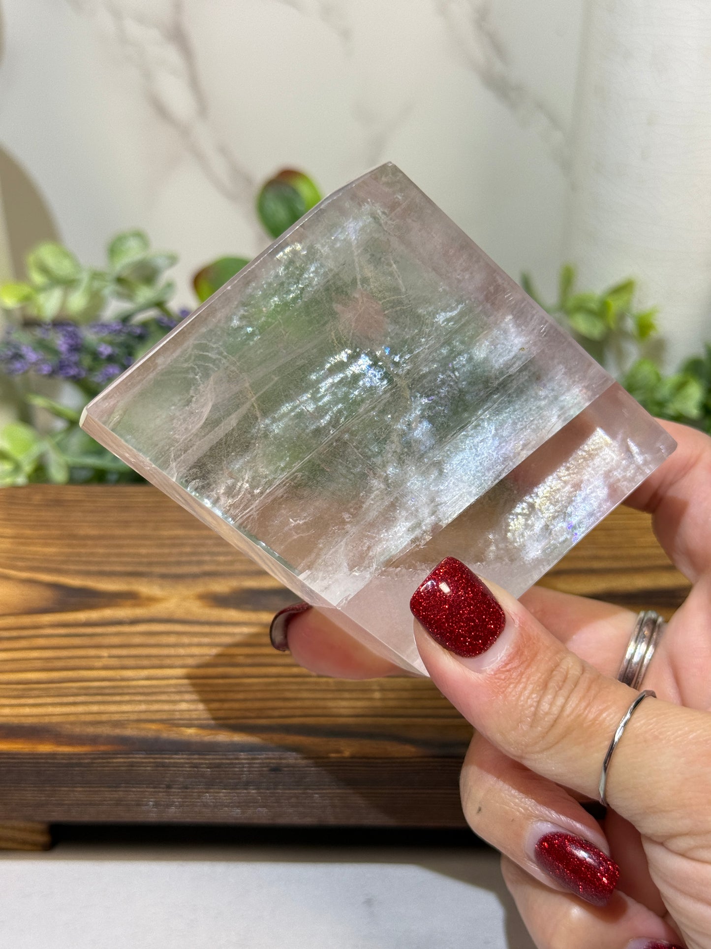 Lavender Calcite from Madagascar - A