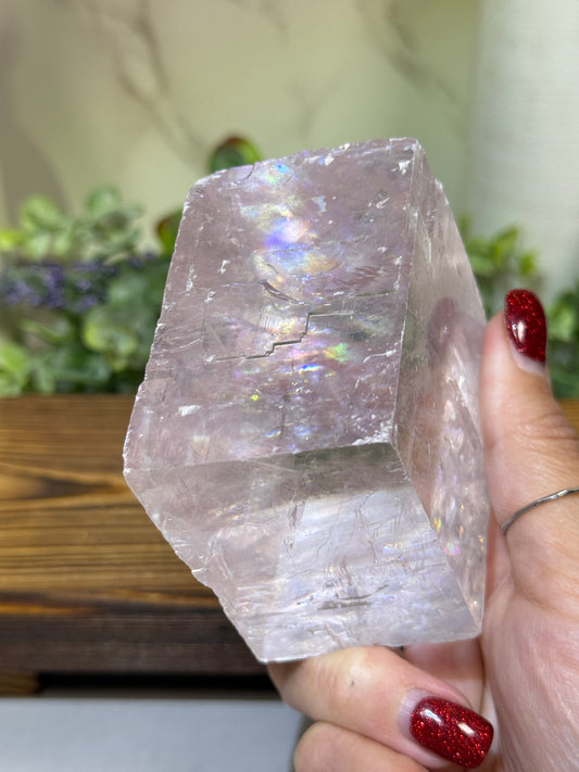 Lavender Calcite from Madagascar - C