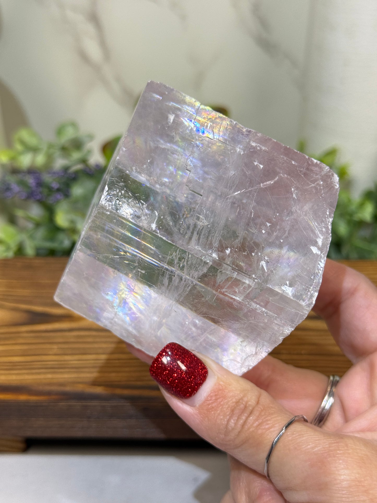 Lavender Calcite from Madagascar - C