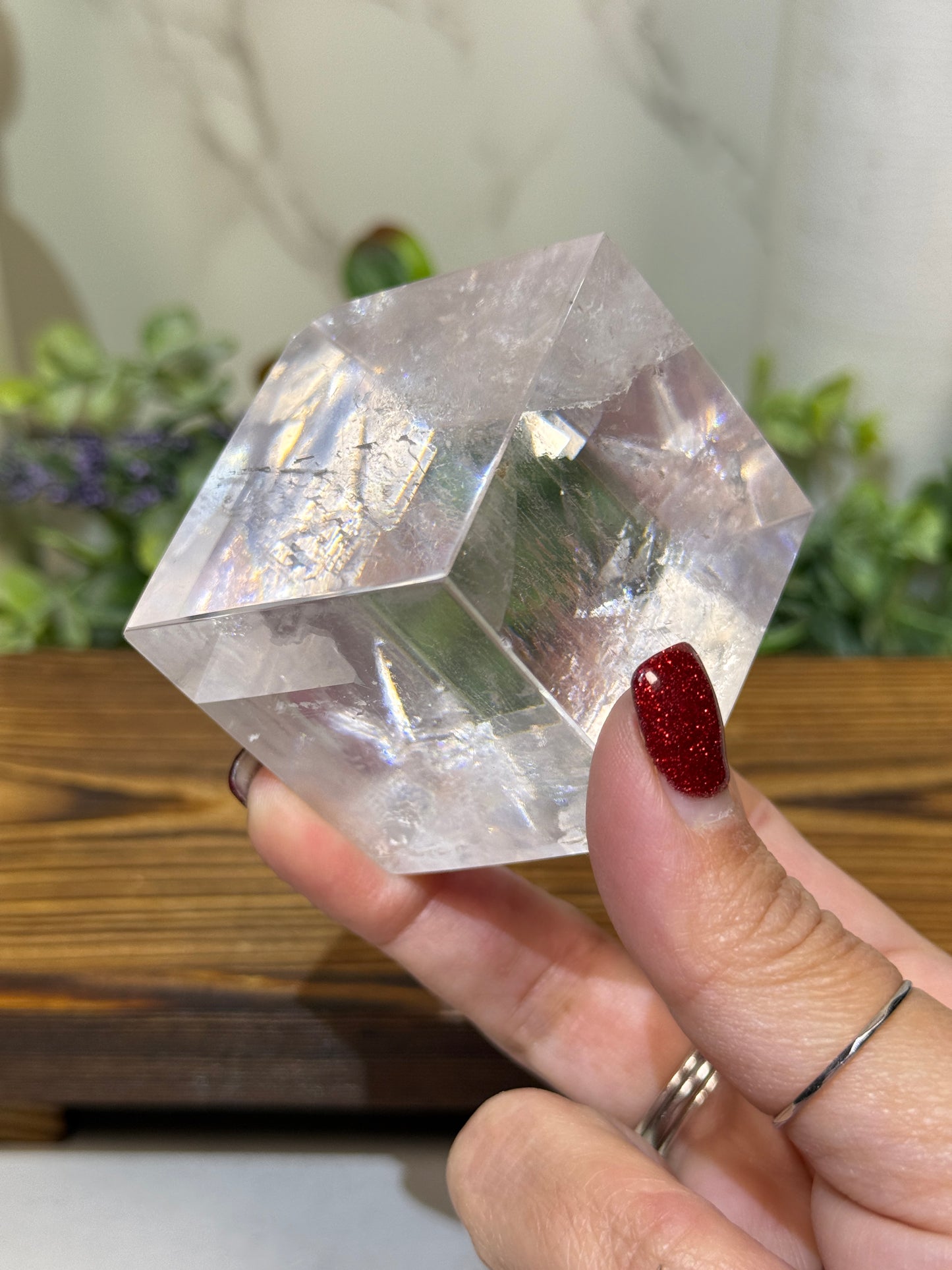 Lavender Calcite from Madagascar - D