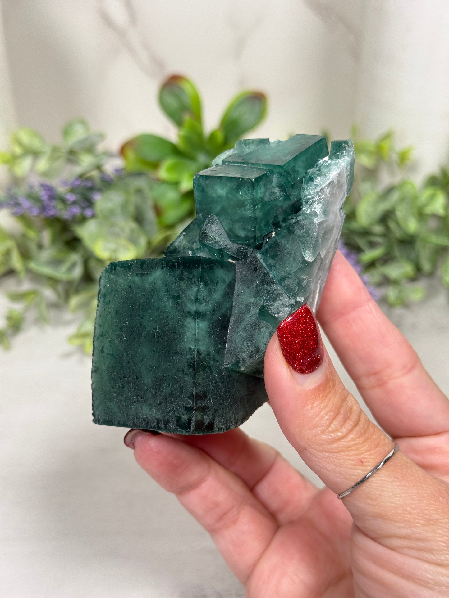 Green Fluorite Specimen from Madagascar