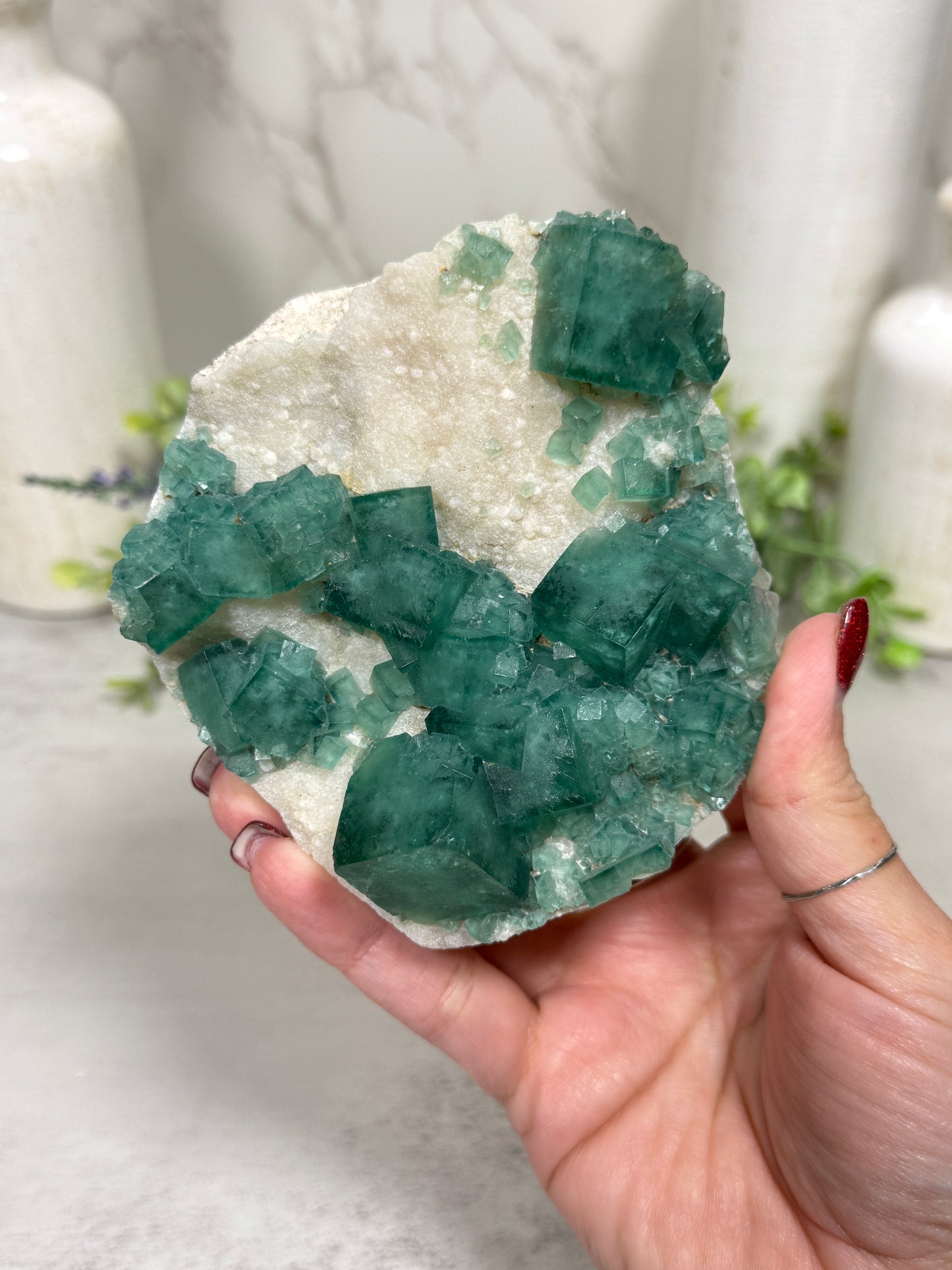 Green Fluorite Specimen from Madagascar