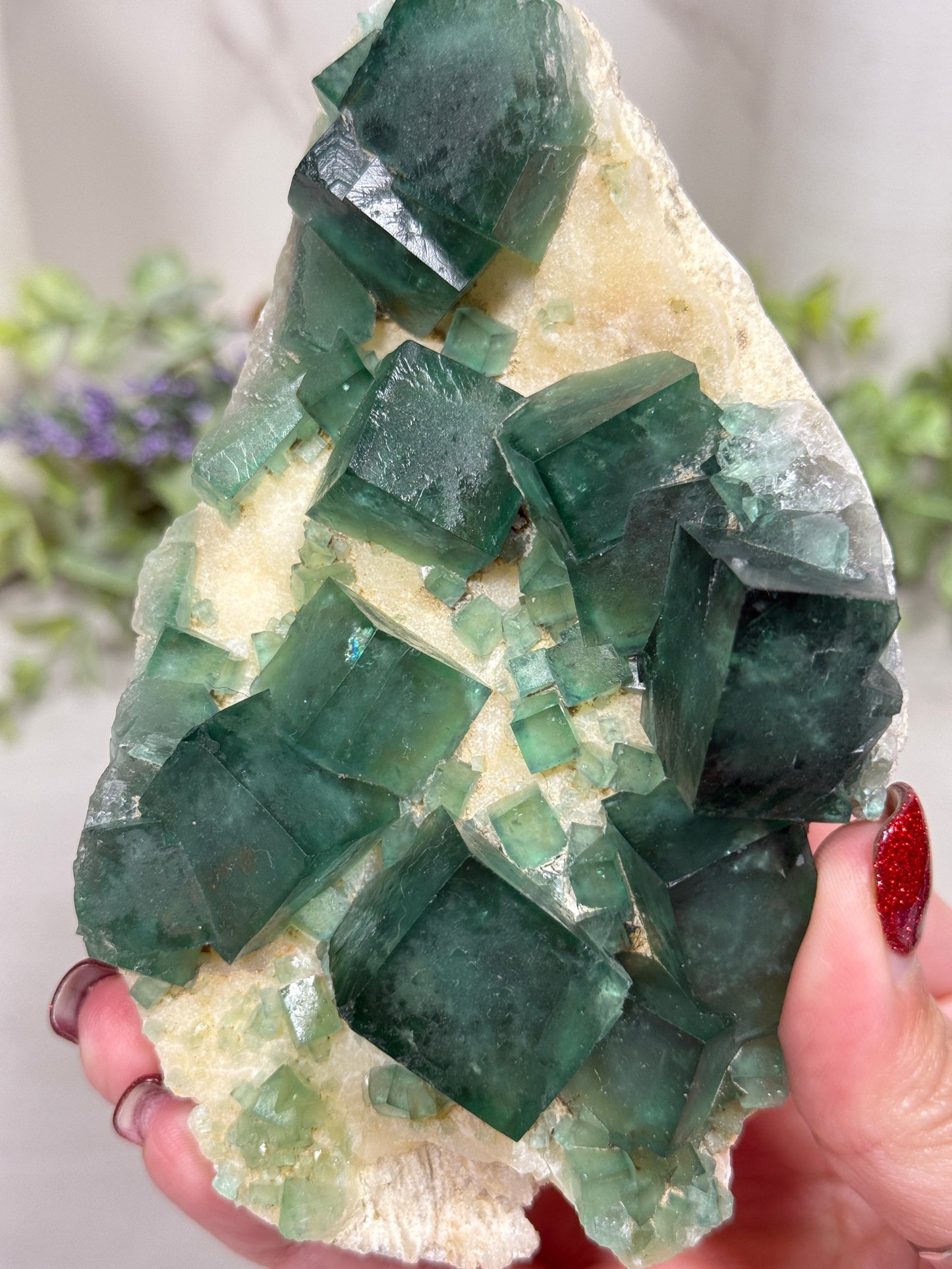 Green Fluorite Specimen from Madagascar