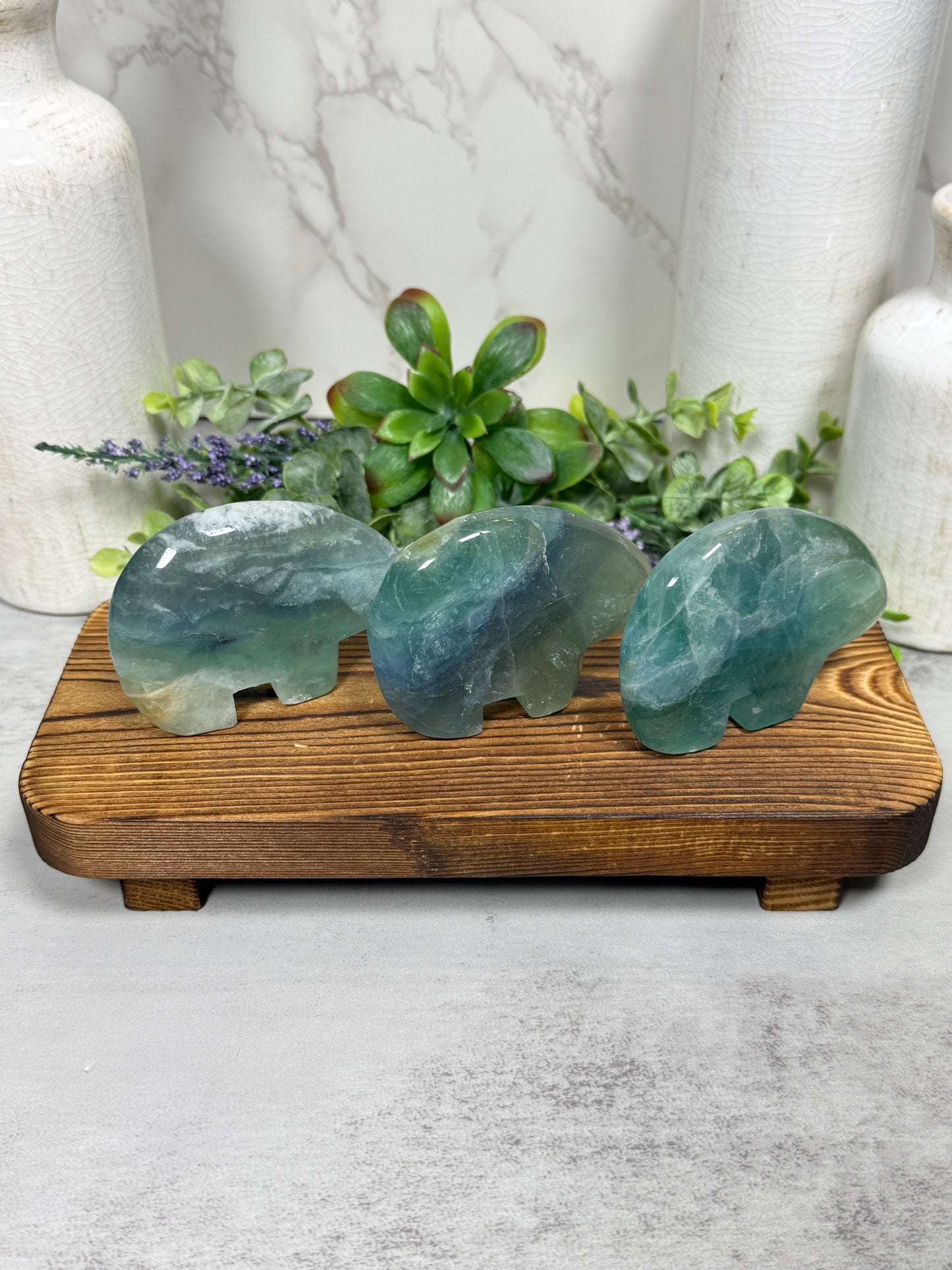 Fluorite Bears