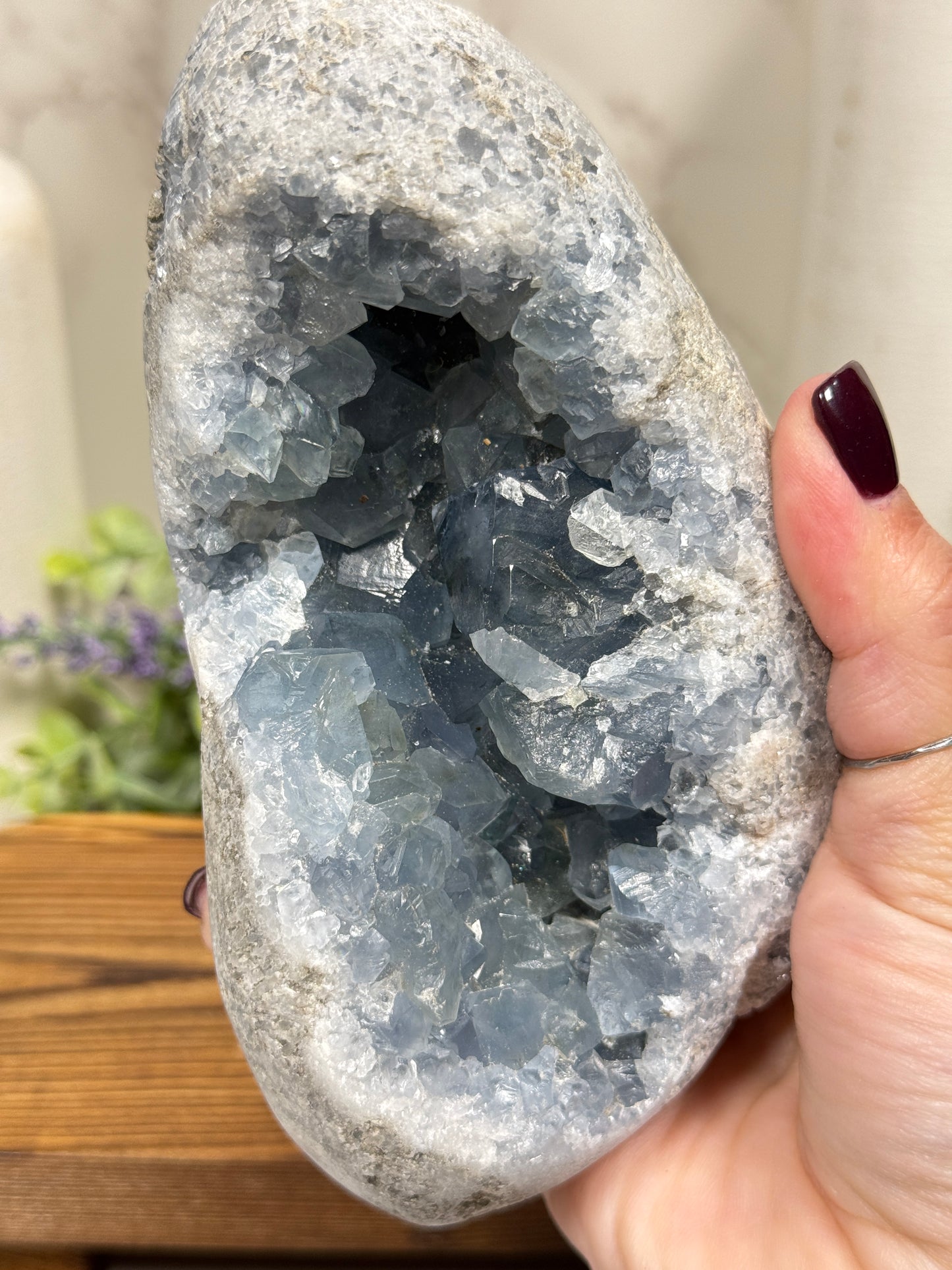 Celestite Geode - E