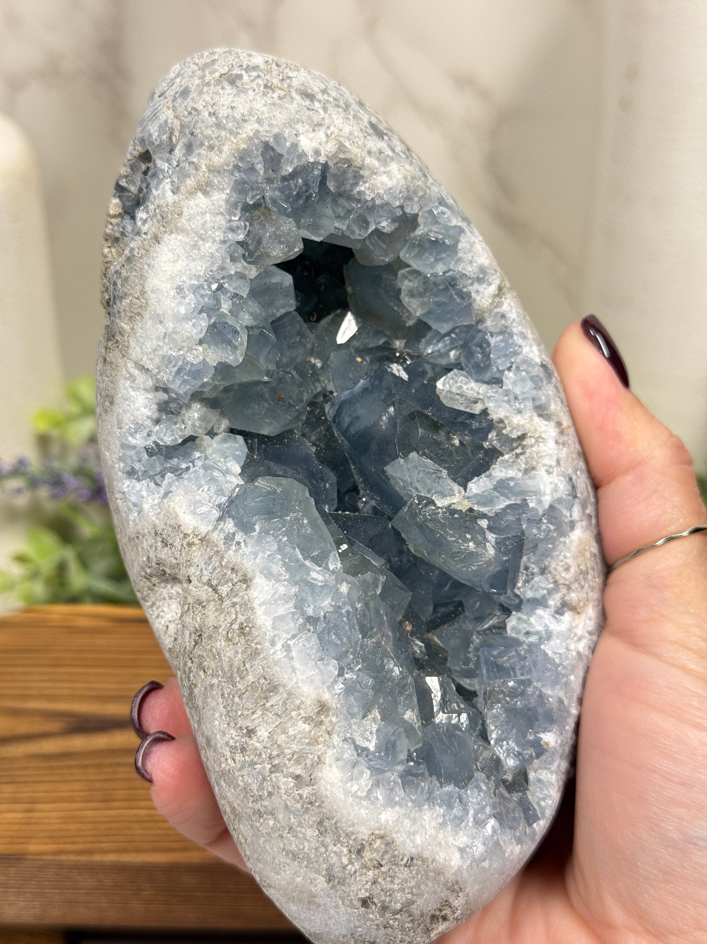 Celestite Geode - E