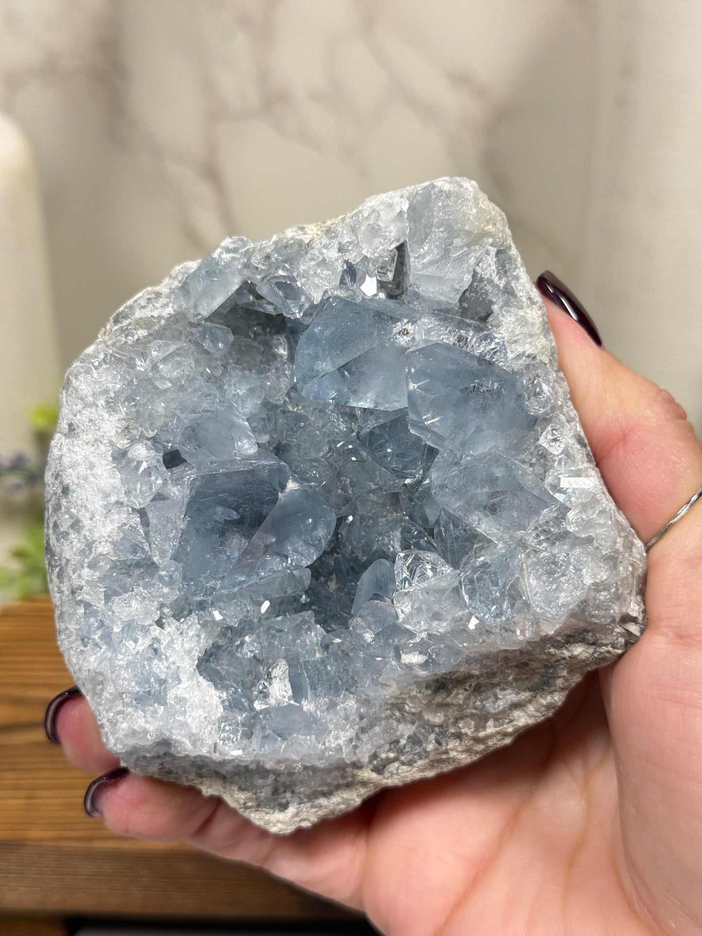 Celestite Geode - F