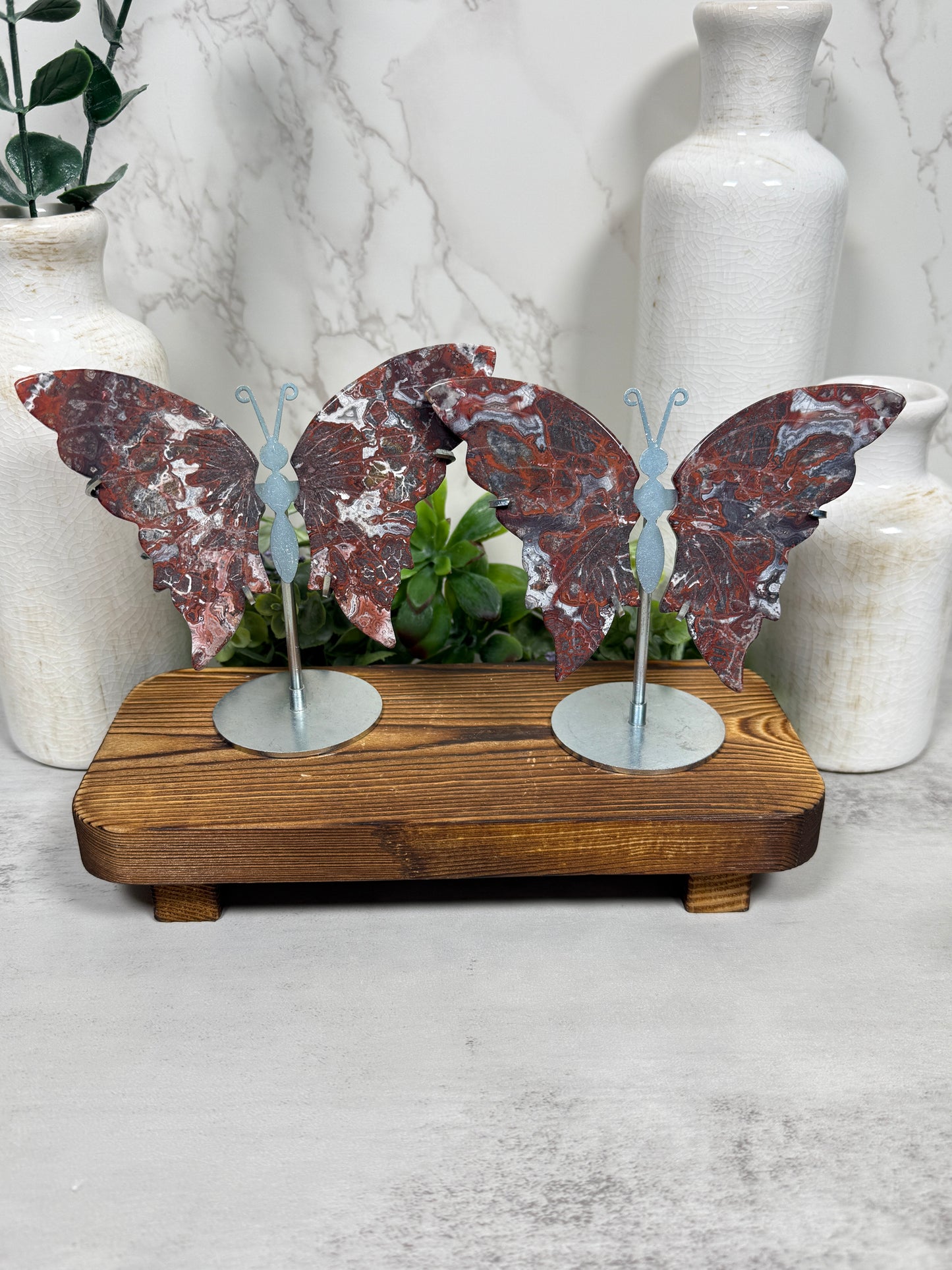 Mexican Lace Agate Wings