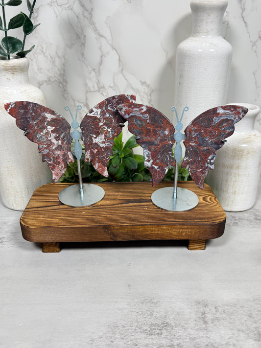 Mexican Lace Agate Wings